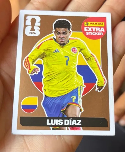 Vendo figurinha legend do jogador Luís Díazda copa do mundo 2026