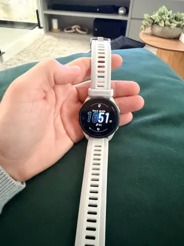 Garmin Forerunner 165 AMOLED - Excelente Estado - Com Caixa