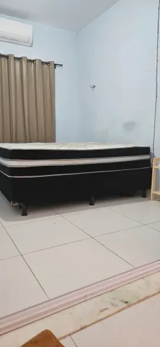 Cama de casal Topazio Paris molas ensacadas altamente confortáveis. Colchão e base.