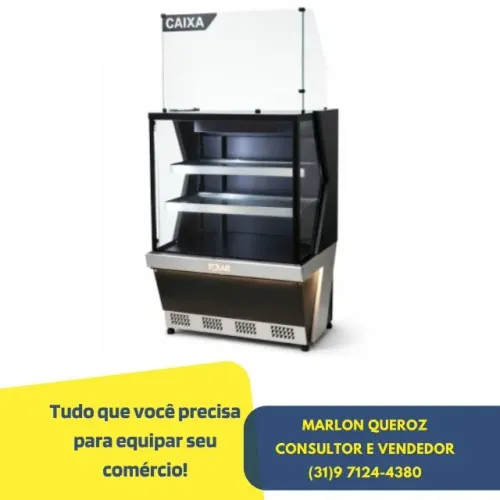 Balcão Caixa 80CM Polar Novo