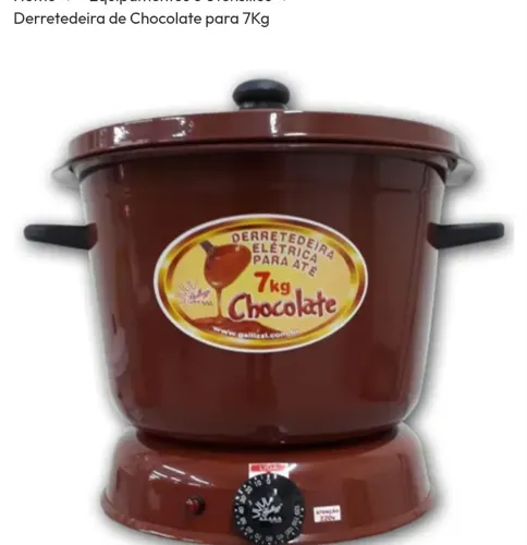 Derretedeira Elétrica de Chocolate 7kg - Gallizzi/Cobertop