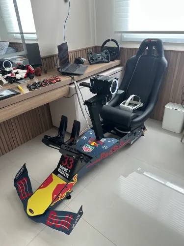 Simulador de Corrida MOZA Completo de Alto Desempenho - Pronto para Usar!