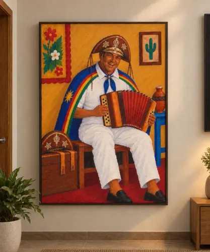 Pintura em tela Luiz Gonzaga 