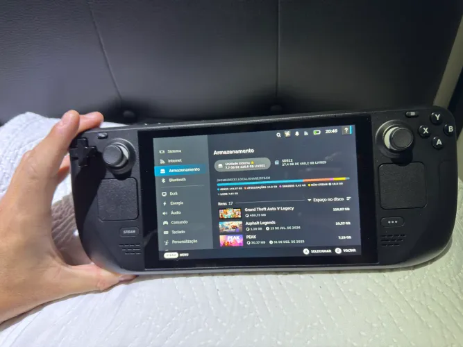 Steam Deck LCD 256 GB + microSD 512 GB