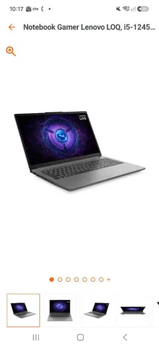 Notebook Gamer Lenovo LOQ RTX 4050 6GB