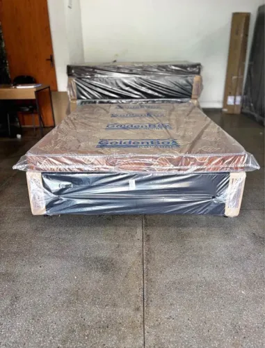 Cama casal colchão