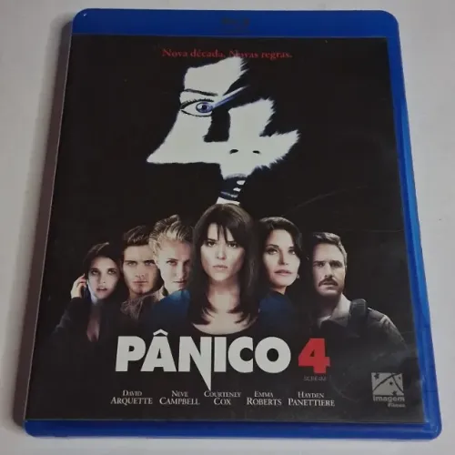Blu-ray Pânico 4 - Audio em Portugues Original