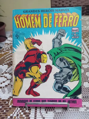 HQ antiga formatinho Abril jovem grandes heróis Marvel vol 11