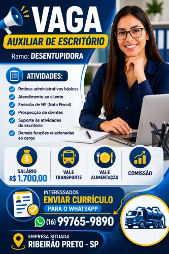 Auxiliar escritório