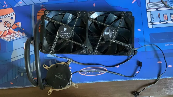     Kit i3 7100 + Placa Mãe ASUS DDR4 + Water Cooler 240mm