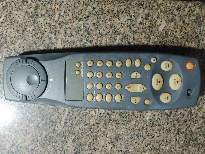 Controle Remoto para Videocassetes TOSHIBA VCR2170