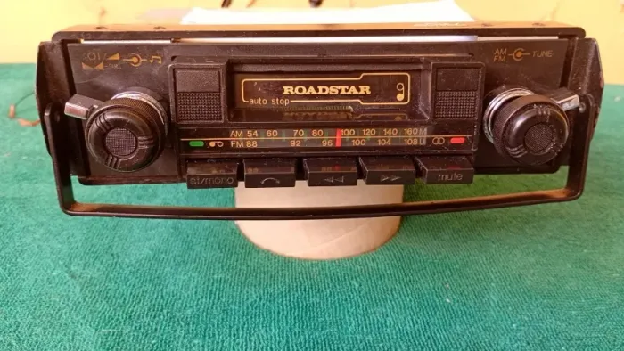 TOCA FITAS ROADSTAR AUTO STOP FM, AM E CANAIS FUNCINANDO FITAS REVISAR