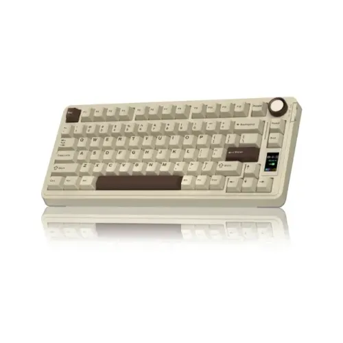 Teclado Mecânico AULA F75 PRO - Café- (Lacrado)