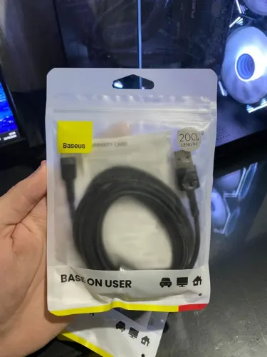 Cabo Baseus USB-C 2 Metros (Lacrado)
