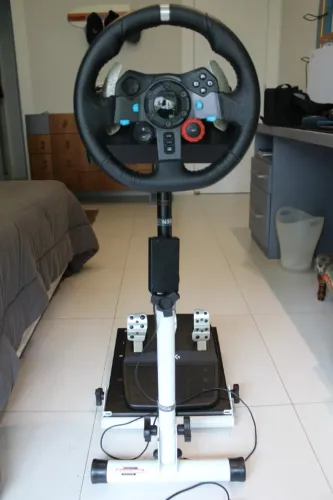 Volante Logitech G29 com suporte Next Level Racing+ pedais + suporte