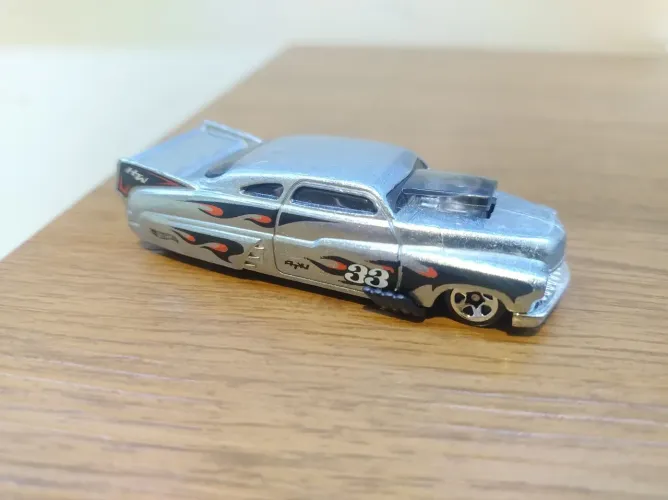 Carrinho Hotwheels 49 Drag Merc Loose Novo 1:64 Hot Wheels