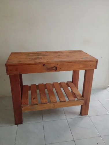 Mesa dupla de palete 