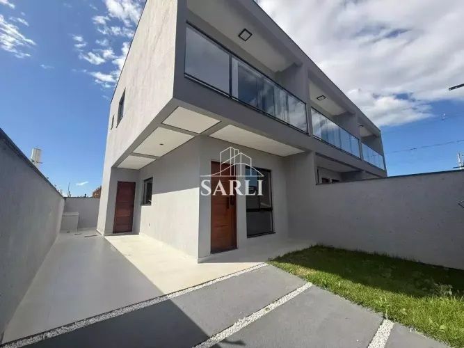 Sobrado para venda tem 78 metros quadrados com 2 quartos em Nova Palhoça - Palhoça - SC