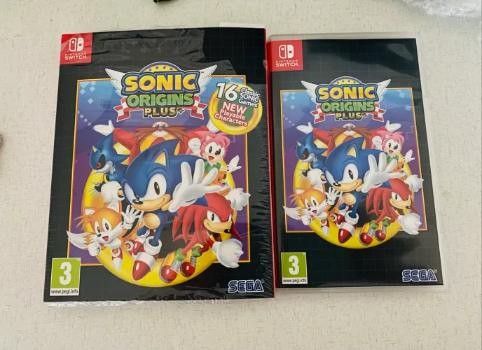 Jogo Sonic Origins Plus Nintendo Switch
