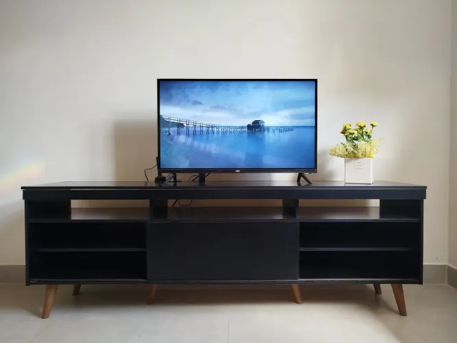 Vendo rack preto super conservado e em ótimo estado.