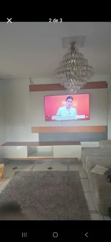 Painel de led e rack