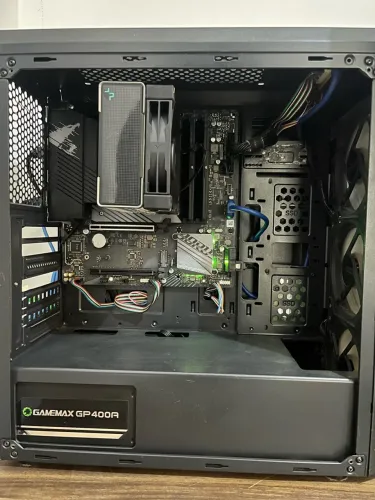Pc Completo i5-12600K+B760M Aorus DDR5+32GB Corsair 5200Mhz, DDR5+Tc Redragon+LG Ultra 25