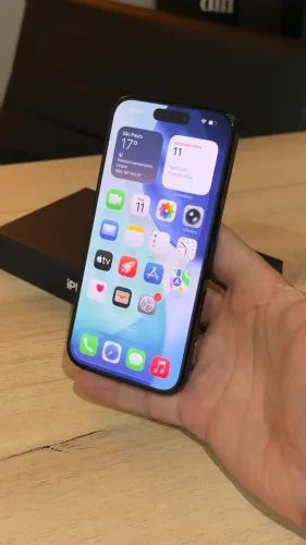 iPhone 15 Pro 256GB Blue - Loja física! Com 3 meses de garantia! Até 18x no cartão 
