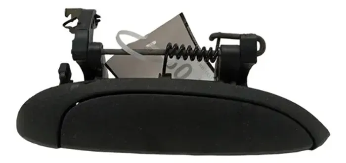 Maçaneta Externa Dianteira Direita Renault Clio 2001 2002 03 Preto Dianteira