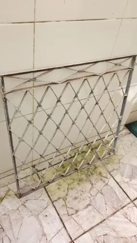 Grade de proteção de ferro 