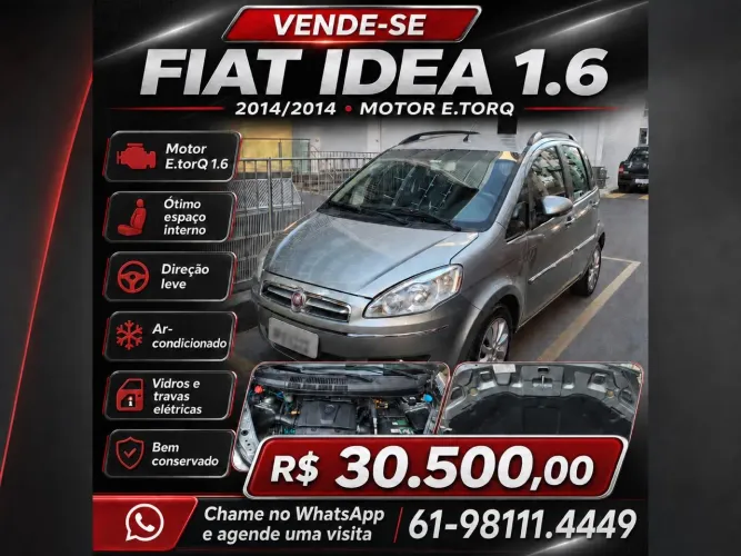 Fiat Idea Essence 1.6 Flex 16V 5P 2014
