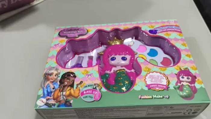 missanga de maquiagem