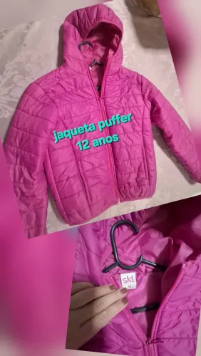 Jaqueta infantil puffer