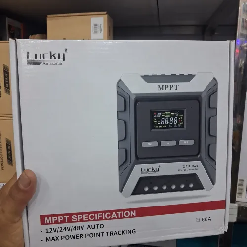 Controlador de carga 60 ampere's MPPT PURO