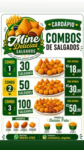 Salgados deliciosos