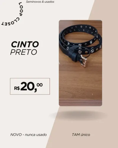Cinto feminino