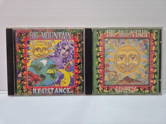 2 CDs Big Mountain - Resistance e Unity (Originais)