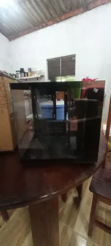 Gabinete aquário mini ATX atom pichau 