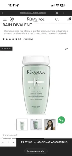 Shampoo Kerastase 1litro