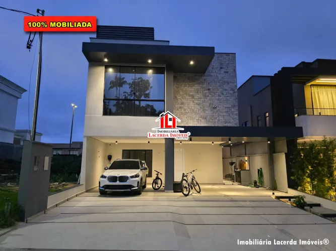 Vivenda das Marinas Residence Club - 4 Suítes 100% Mobiliada de Alto Padrão