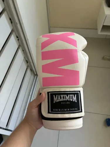 LUVA BOXE MAXIMUM SEMINOVA (aceito negociações)
