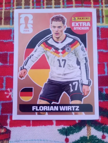 Figurinha copa do mundo 2026 extra bronze Florian Wirtz e Raul Jimenez