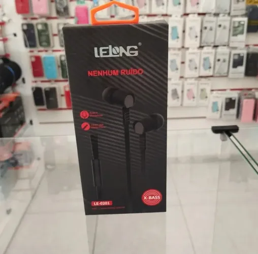 Fone LeLong com microfone