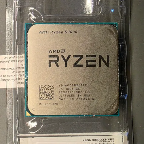 Processador AMD Ryzen 5 1600