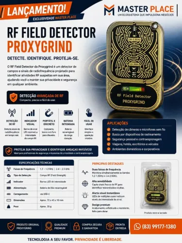 Detector de Campo RFID NFC Proxygrind ORIGINAL!