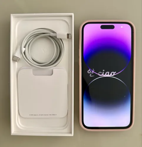 iPhone 14 PRO MAX roxo 128g