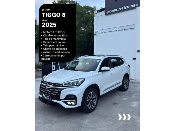Chery Tiggo 8 TXS 1.6 Turbo Tgdi AUT 2025