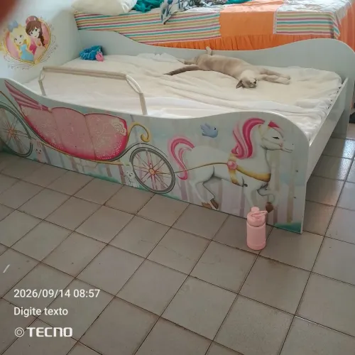 Cama infantil pra criança de 02 a 12 anos de idade  da criança 