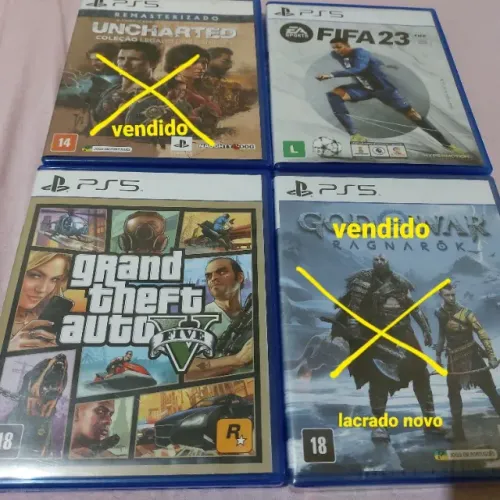 jogo semi novo 140 cada