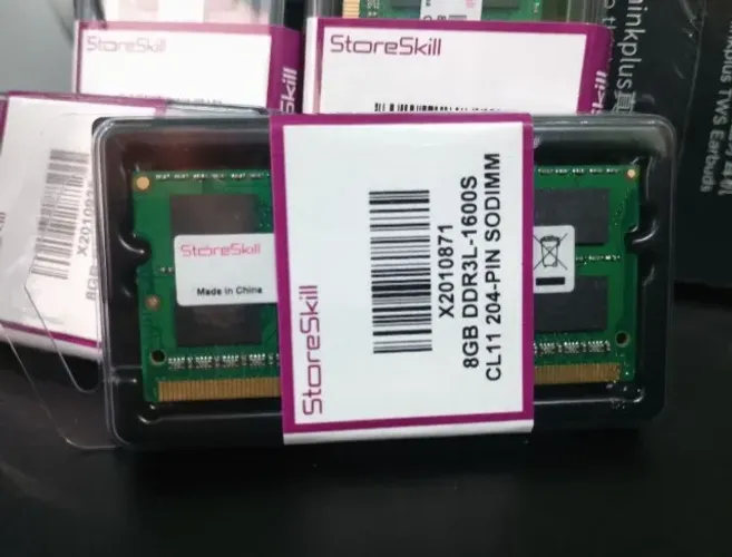 Memória Ram DDR3 8GB 1600mhz para Notebook unid. Leia