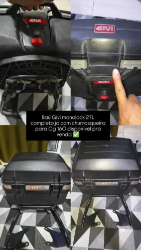 Baú Givi monolock 27